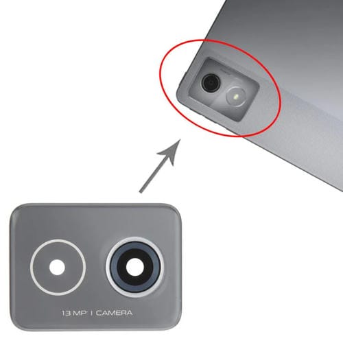 Objectif de caméra arrière Lenovo Tab K11 Plus TB352FU (Gris) Original