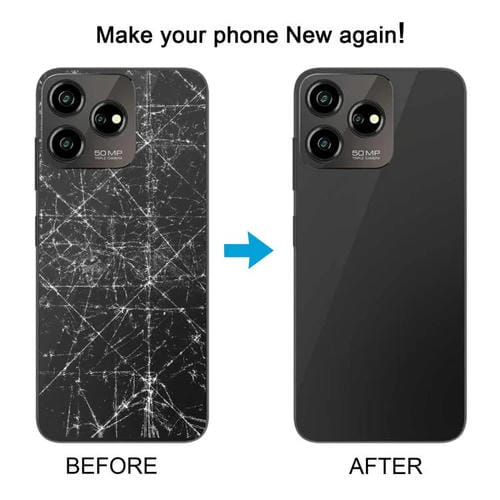 Rückseite des Akkudeckels ZTE Blade V50 Design 4G (Grün) Glas