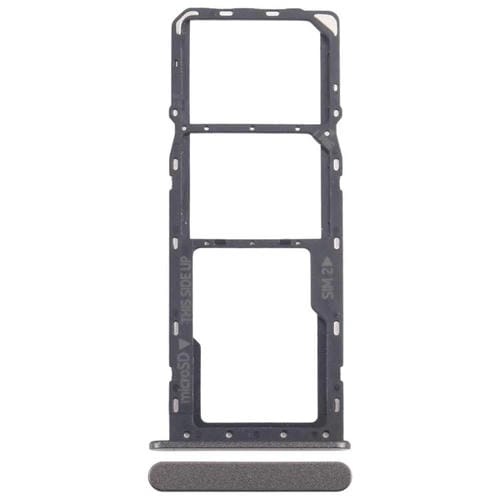 Original Nokia C32 SIM Card Tray + Micro SD Tray (Black)