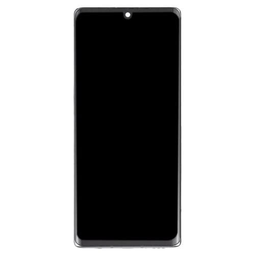 Original Full Screen LG Velvet 5G USA Version with Frame (Silver)