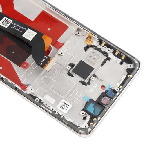 Pantalla Completa Original Honor 300 Pro con Marco (Plateado)