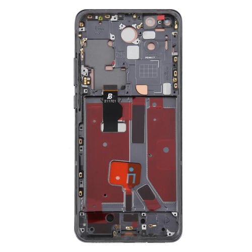 Ecrã Completo TFT Huawei P40 Pro com Moldura sem Sensor de Impressões Digitais (Preto)