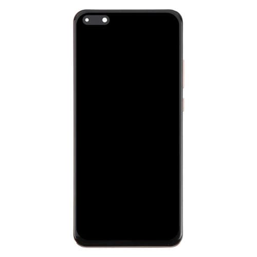 Pantalla Completa TFT Huawei P40 Pro con Marco sin Identificación de Huellas Dactilares (Dorado)