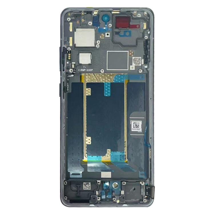 OnePlus 13R CPH2645 CPH2691 CPH2647 Central Frame Bezel Plate (Black)
