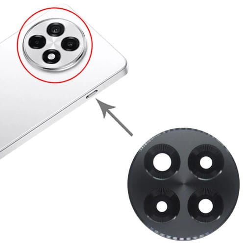 Rückseitige Kamerlinse Pkr110 OnePlus Ace 5 Pro (Schwarz)