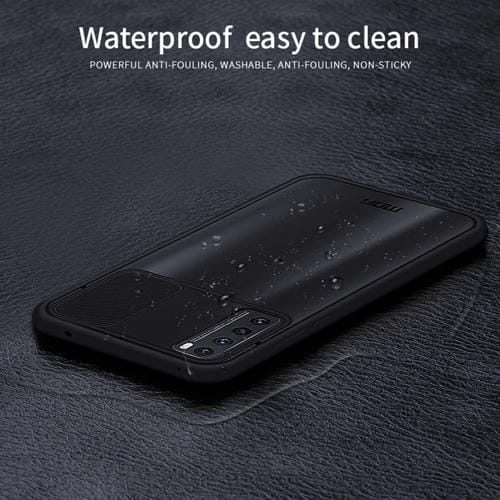 Para Huawei nova 7 MOFI Xing Dun Series PC + TPU Anti-peep Carcasa protectora todo incluido impermeable y anti-caída, translúcido esmerilado (verde)