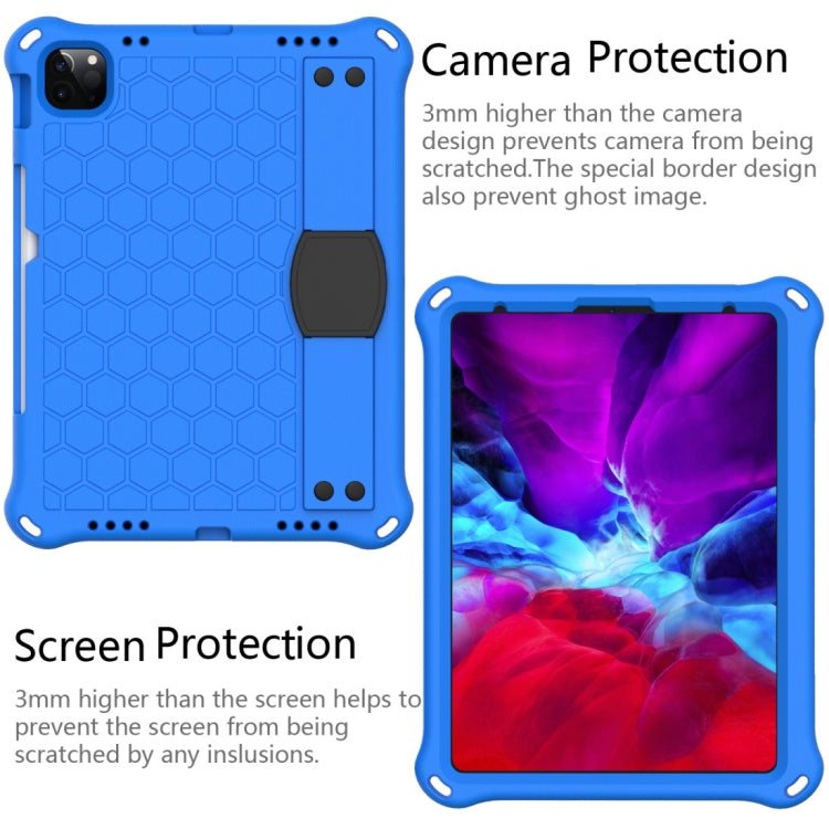 Funda para iPad Air 2022/2020 10.9 Eva y PC Diseño de Abeja con Correa (Azul + Negro)