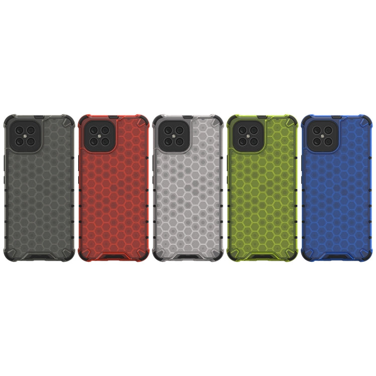 Para Huawei nova 8 SE a prueba de golpes Honeycomb PC + TPU Case (verde)