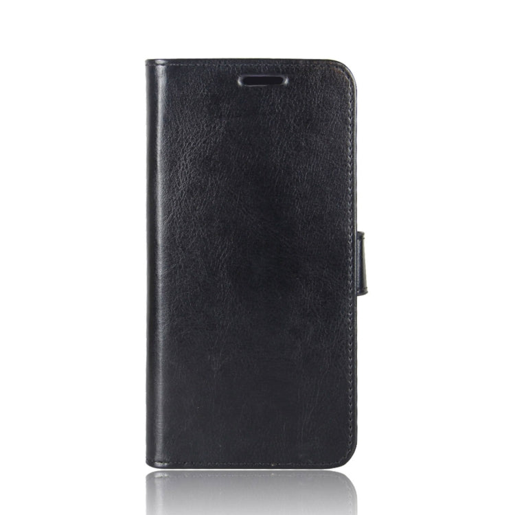 Para Motorola Moto G 5G R64 Textura Funda protectora con solapa horizontal con soporte, ranuras para tarjetas, billetera y marco de fotos (negro)