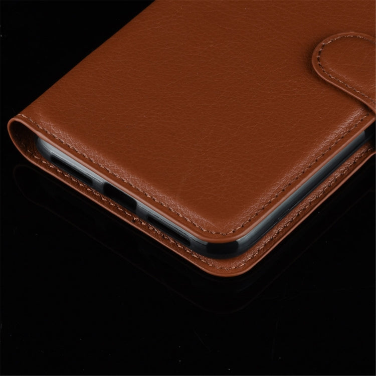 Para Motorola Moto G 5G Litchi Texture Funda protectora con tapa horizontal con soporte, ranuras para tarjetas y billetera (verde)