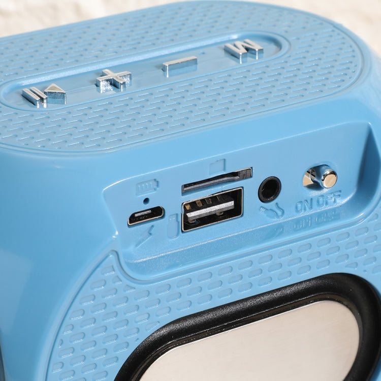 Altavoz Bluetooth T&G Tg196 TWS con Subwoofer y Cable Trenzado Compatible USB Aux TF FM (Negro)