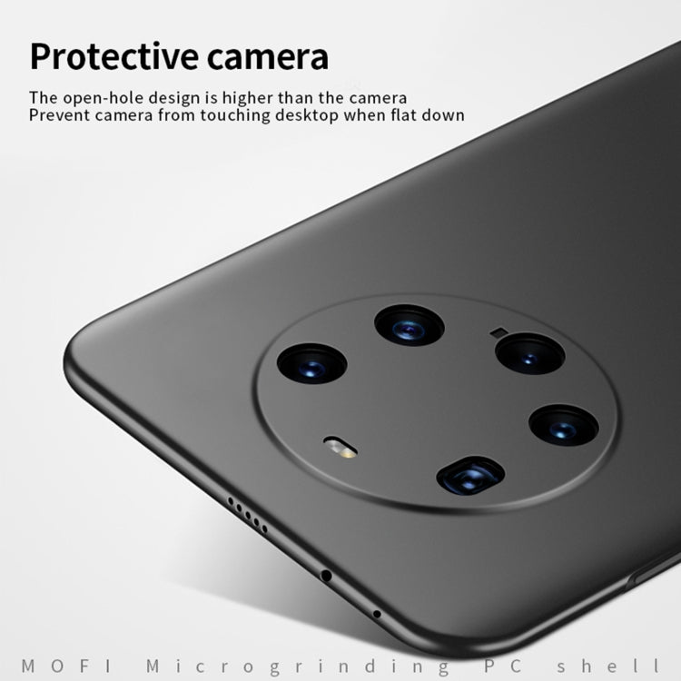 Para Huawei Mate 40 Pro + MOFI Frosted PC Estuche rígido ultrafino (rojo)