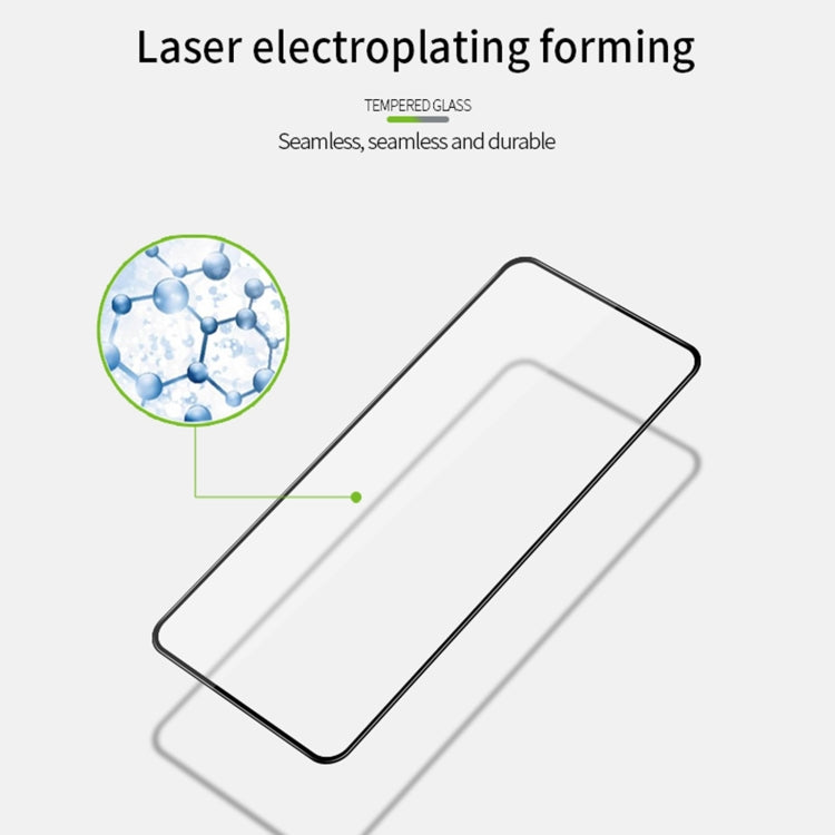 Para Huawei P50 PINWUYO 9H CINTURA CURVA CURDADA 3D PELÍCULA DE VIDRIO A prueba de explosiones (Negro)