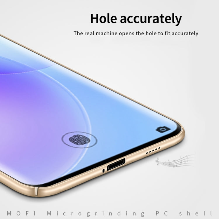 Para Huawei Nova 8 Mofi Frosted PC Funda Dura Ultra-delgada (ROJO)