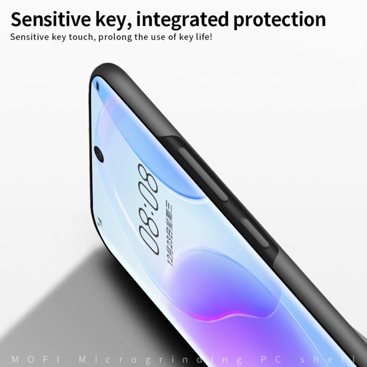 Para Huawei Nova 8 Mofi Frosted PC Funda Dura Ultra-delgada (ROJO)