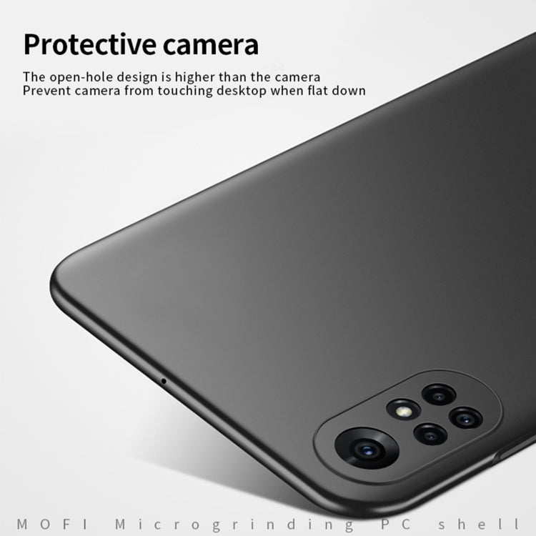 Para Huawei Nova 8 MOFI FROSTED PC Funda dura ultrafina (oro rosa)