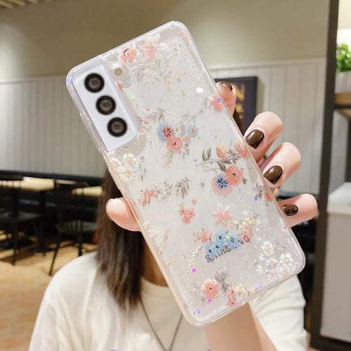 Funda para Teléfono Samsung Galaxy A42 Fresh Small Floral Epoxy TPU (Hermoso Ramo 1)
