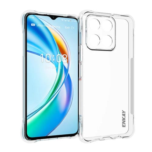 Funda Transparente TPU Enkay Hat-Prince para Honor X5B 4G y X5B Plus 4G Global a Prueba de Golpes