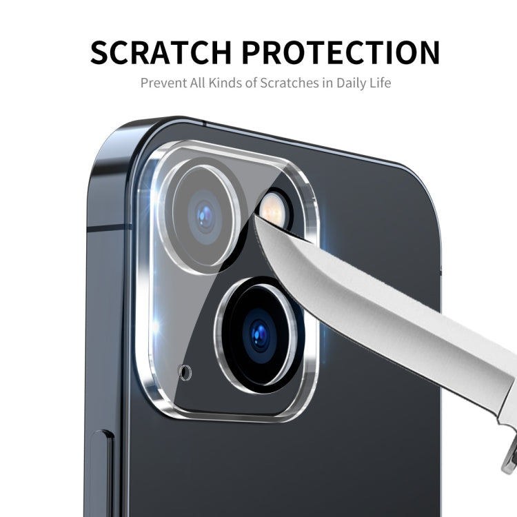 Película de Vidrio Templado Enkay Hat-Prince para iPhone 15/15 Plus Lente Cámara Trasera (Black) - MOVILSTORE