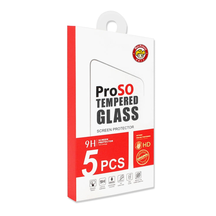 Protector de Pantalla iPhone 15 Enkay 0.26mm 9H 2.5D Vidrio Templado Aluminio Silicio (5PCs) - MOVILSTORE