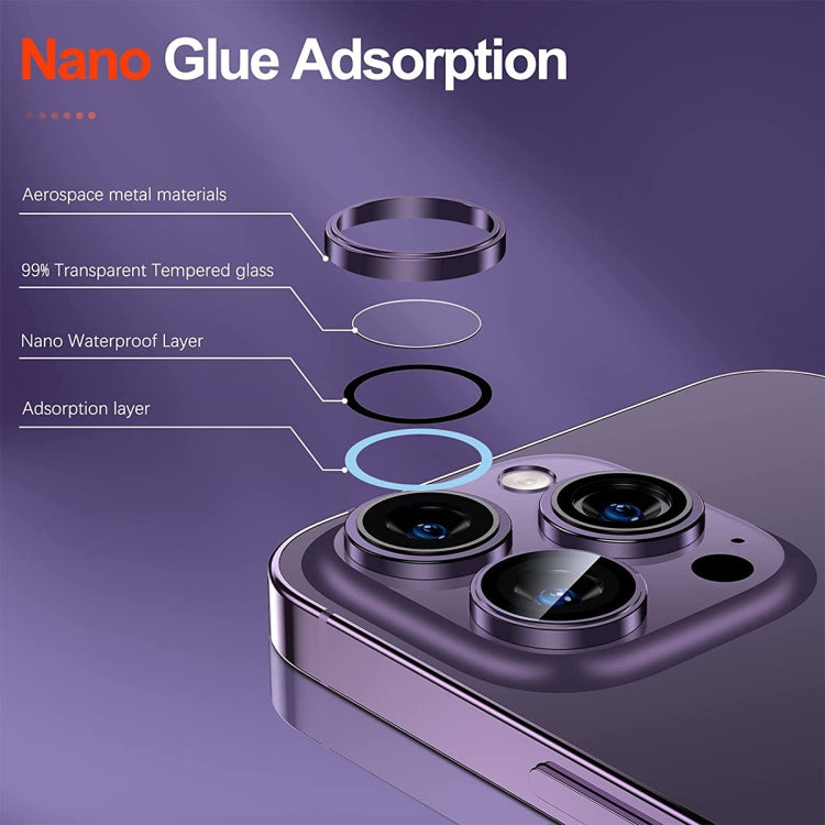 Película de Vidrio Lente de Cámara Enkay para iPhone 15/15 Plus Antirreflejo (Rosa) - MOVILSTORE