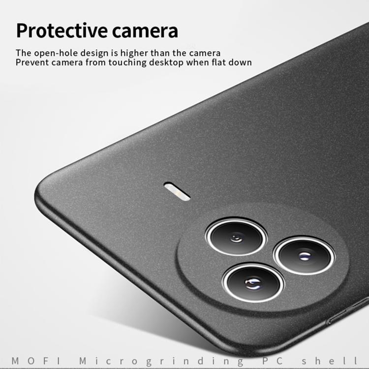 Funda ultrafina de policarbonato esmerilado con todo incluido para Xiaomi Civi 5 Pro MOFI Fandun Series (gris)