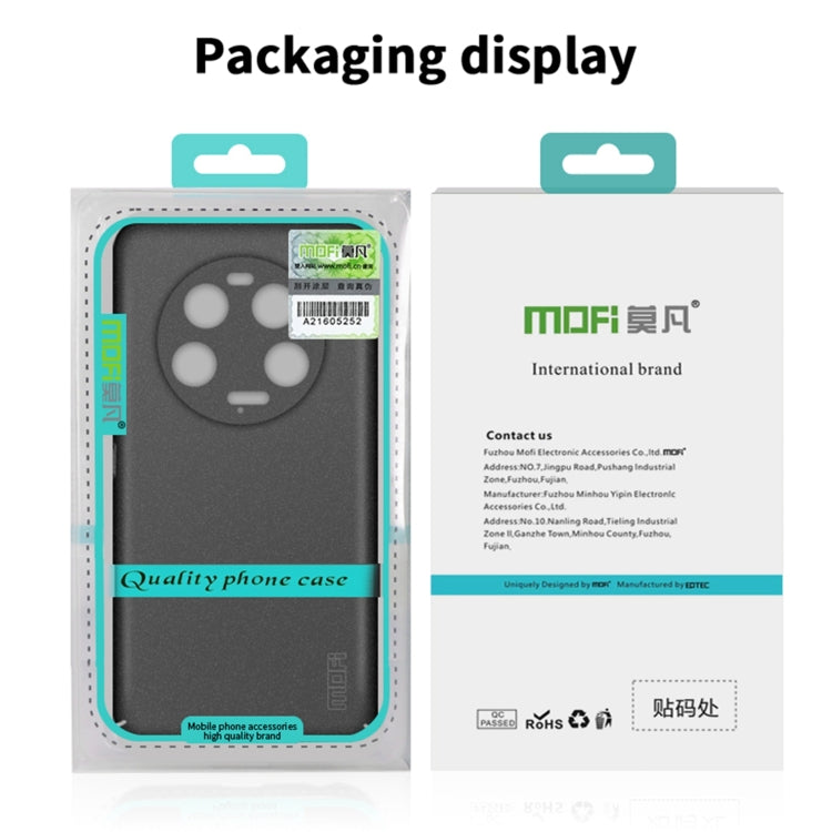 Funda ultrafina de PC esmerilada con todo incluido para Xiaomi 15S Pro MOFI Fandun Series (roja)