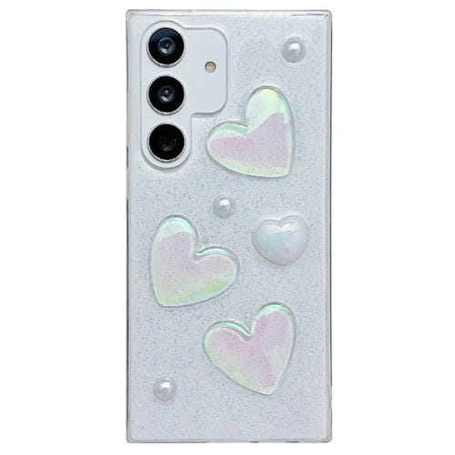Funda Protectora TPU Samsung Galaxy A54 Love Epoxy (Transparente)