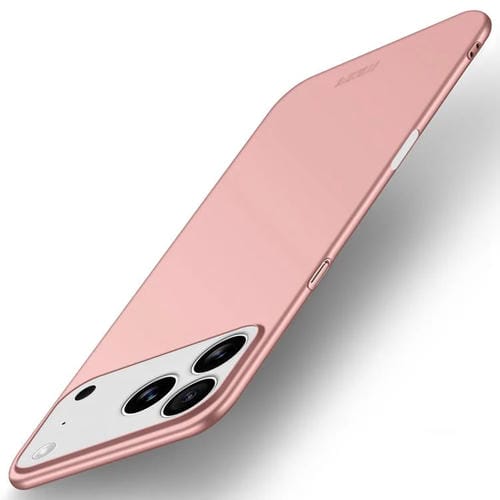 Funda rígida ultrafina de policarbonato esmerilado MOFI para iPhone 17 Pro (oro rosa)