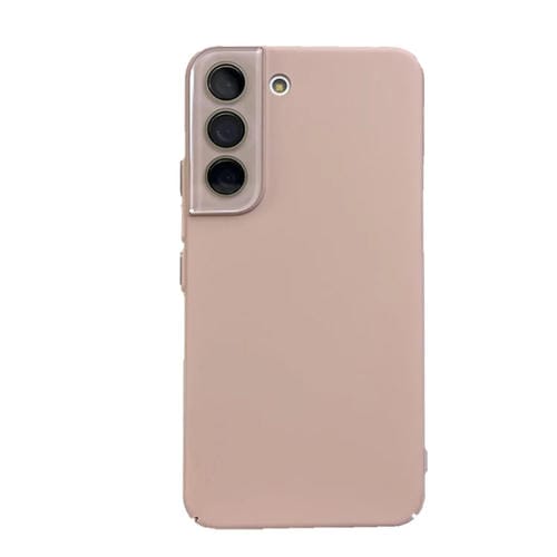 Para Samsung Galaxy S22 + 5G Leather Oil PC Estuche rígido para teléfono con todo incluido (rosa)