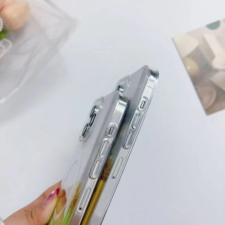 Funda híbrida TPU con Magsafe para iPhone 16 Plus (Amarilla)
