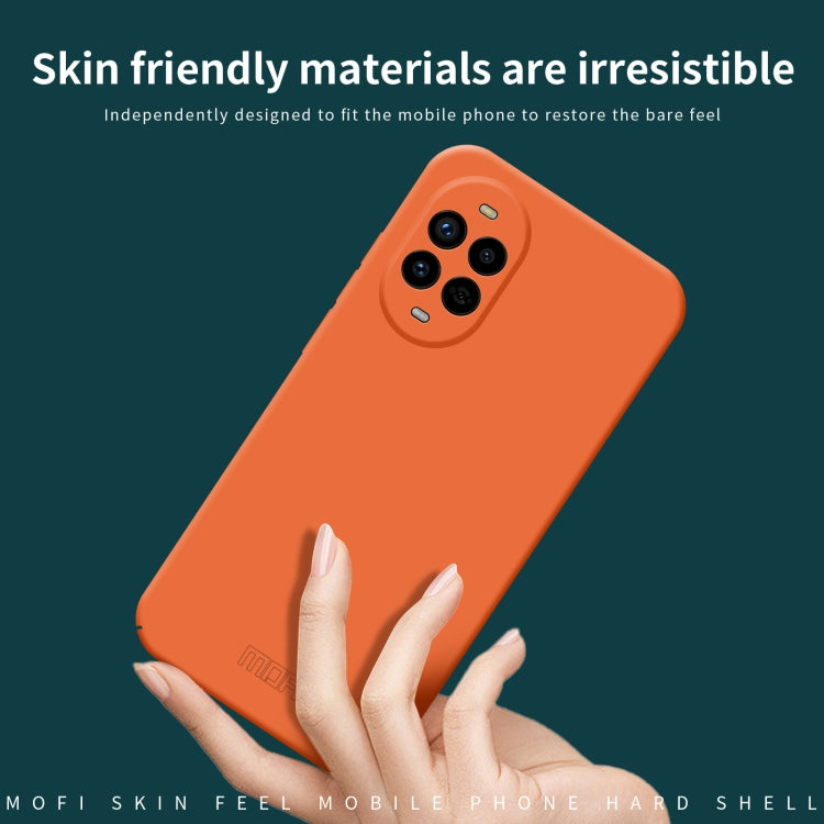 Funda para Teléfono Huawei Nova 13 Pro Mofi Qin Series con PC y Tacto Agradable (Gris)