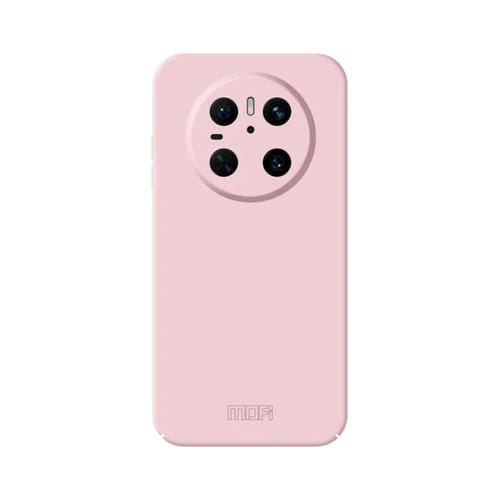 Funda para Teléfono Huawei Mate 70 Mofi Qin Series con PC Tacto Agradable (Rosa)