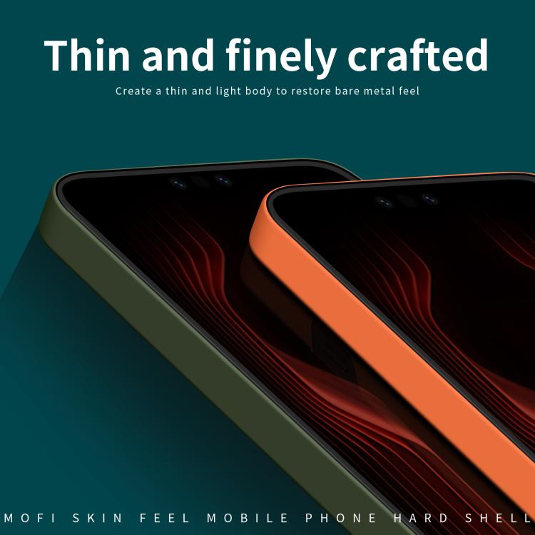 Funda para Teléfono Huawei Mate 70 Rs Mofi Qin Series con PC y Tacto Agradable (Naranja)