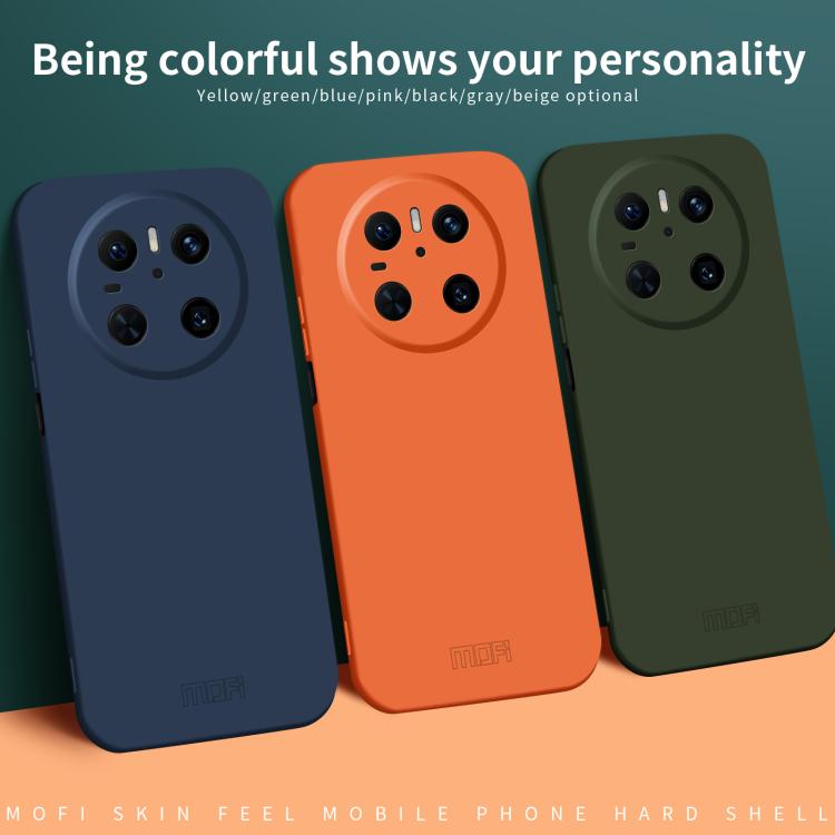 Funda para Teléfono Huawei Mate 70 Rs Mofi Qin Series con PC y Tacto Agradable (Naranja)