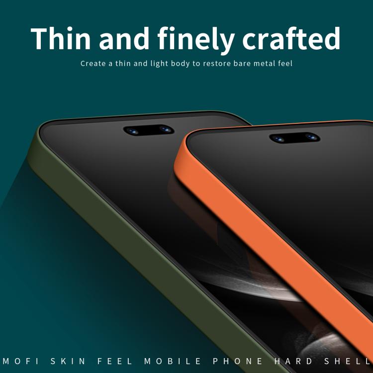 Funda de PC con diseño integral para Huawei nova 14 MOFI Qin Series (gris)