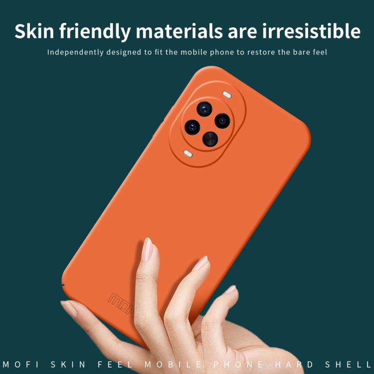 Funda de PC con diseño integral para Huawei nova 14 MOFI Qin Series (gris)