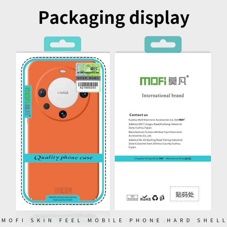 Funda de PC con todo incluido para Huawei nova 14 Pro MOFI Qin Series (verde)