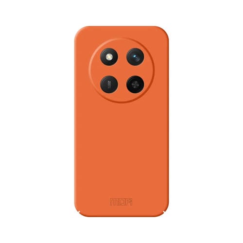 Funda para Teléfono Mofi Qin con PC Todo Incluido Tacto Piel para Honor X60 Pro (Naranja)