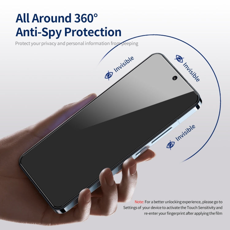 Película de Vidrio Templado Enkay Hat-Prince para iPhone 15 Pantalla Completa Privacidad Anti-Peeping (2 Piezas) - MOVILSTORE