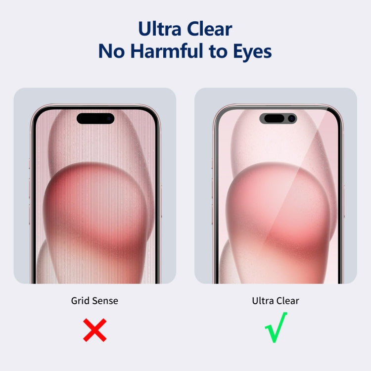 Película de Vidrio Templado Enkay Hat-Prince para iPhone 15 Pantalla Completa Privacidad Anti-Peeping (2 Piezas) - MOVILSTORE