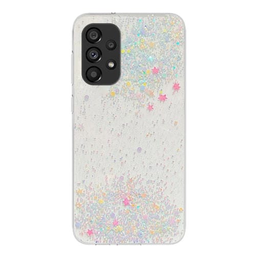 Funda para Samsung Galaxy A53 5G TPU Glitter Epoxy Dreamy Star (Transparente)