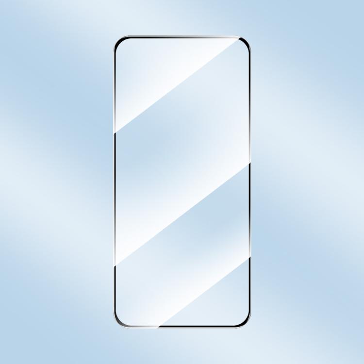 Película de vidrio templado ENKAY de alta densidad de aluminio y silicio con pegamento completo para Infinix GT 30 Pro
