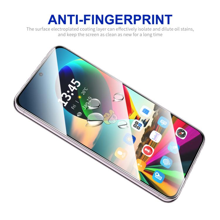 Película de vidrio templado ENKAY de alta densidad de aluminio y silicio para Infinix GT 30 Pro (2 unidades)