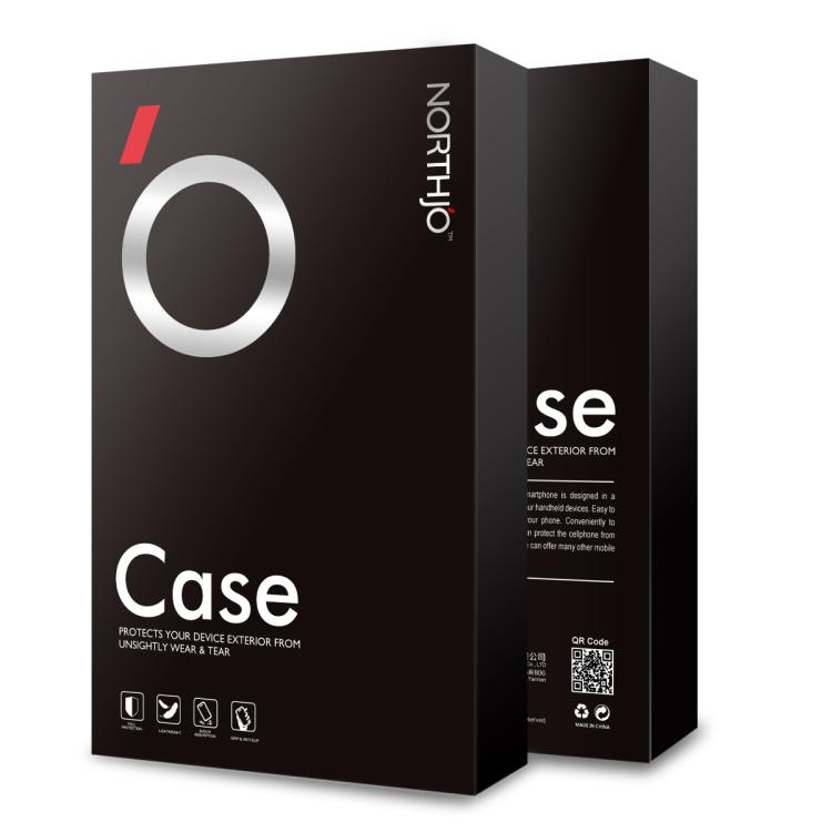 Funda de teléfono Northjo 2 en 1 para iPhone 16E TPU y Protector de Pantalla Vidrio Templado (Transparente)