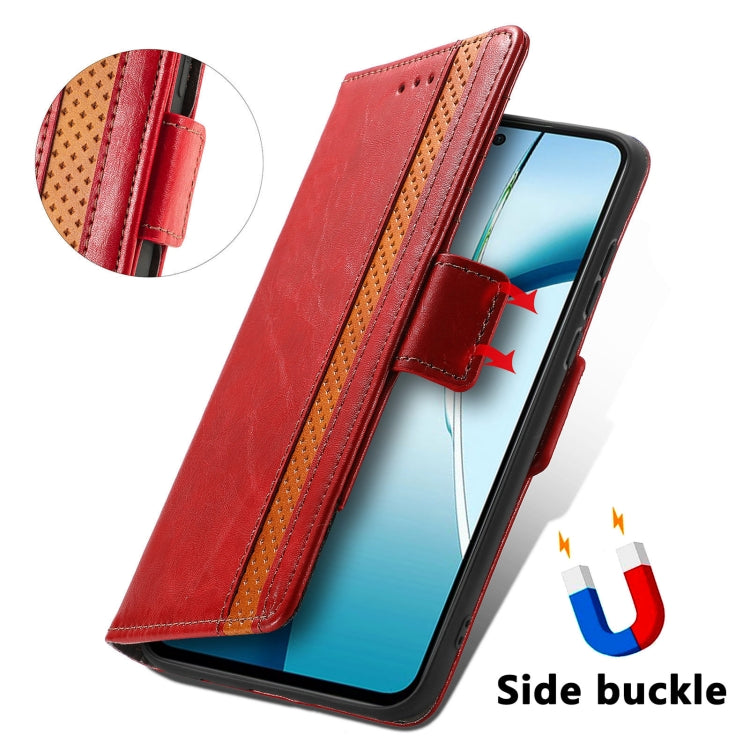 Funda para OnePlus Ace 3 Pro con Hebilla Magnética Doble y Empalme Neo (Azul)