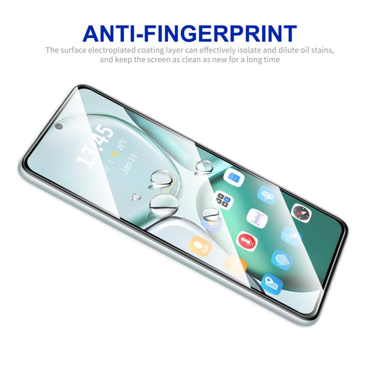 ENKAY Hat-Prince - Película de vidrio templado de aluminio y silicio de 0,18 mm para Xiaomi 15T Pro, compatible con desbloqueo por huella dactilar ultrasónica.