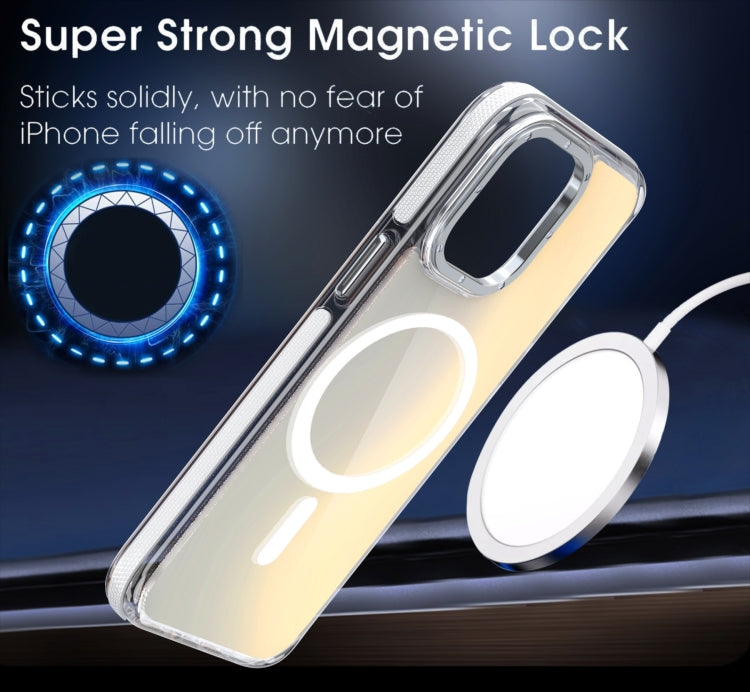 Funda para Teléfono Magsafe iPhone 16E Degradado Dos Colores (Negra)
