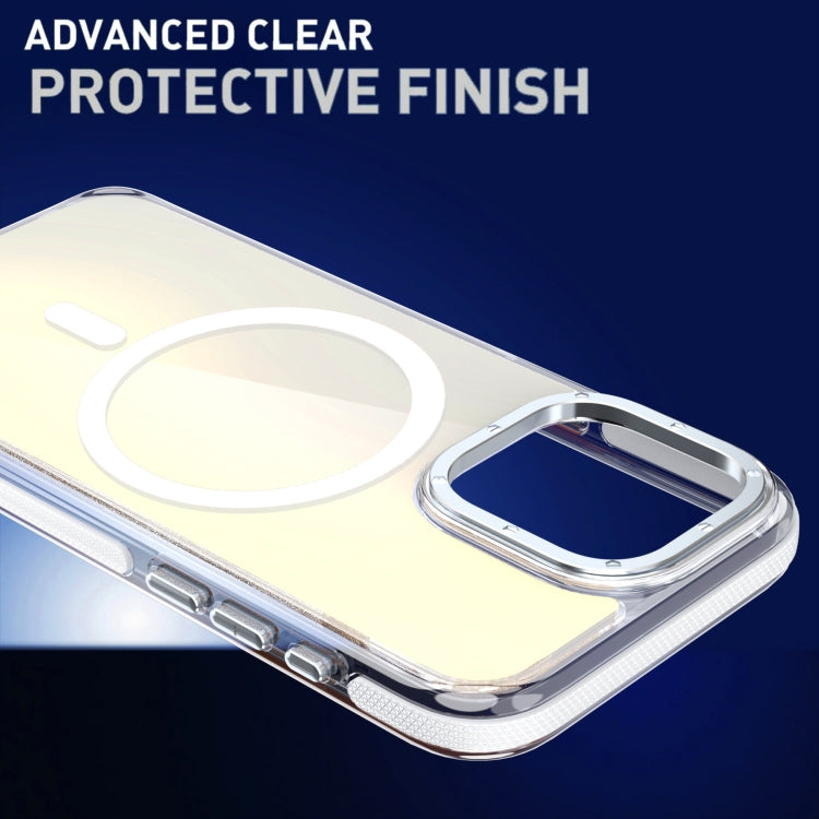 Funda para Teléfono Magsafe iPhone 11 Protección Degradado Dos Colores (Negra)