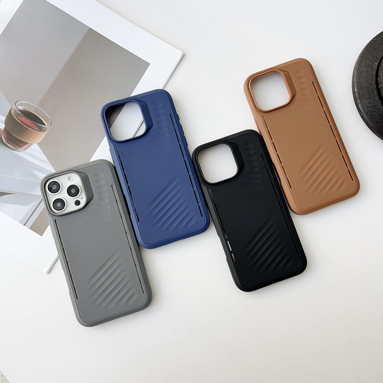 Funda TPU a Prueba de Golpes Gaer4 con Imitación Magsafe para iPhone 11 Pro (Marrón)